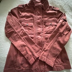 Rust colored utility jacket